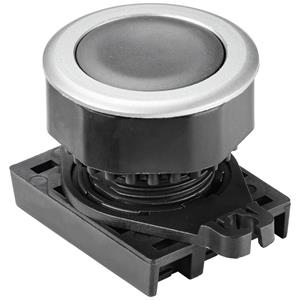 TRU COMPONENTS S3PF-P1K Druktoets Knop Zwart 1 stuk(s)