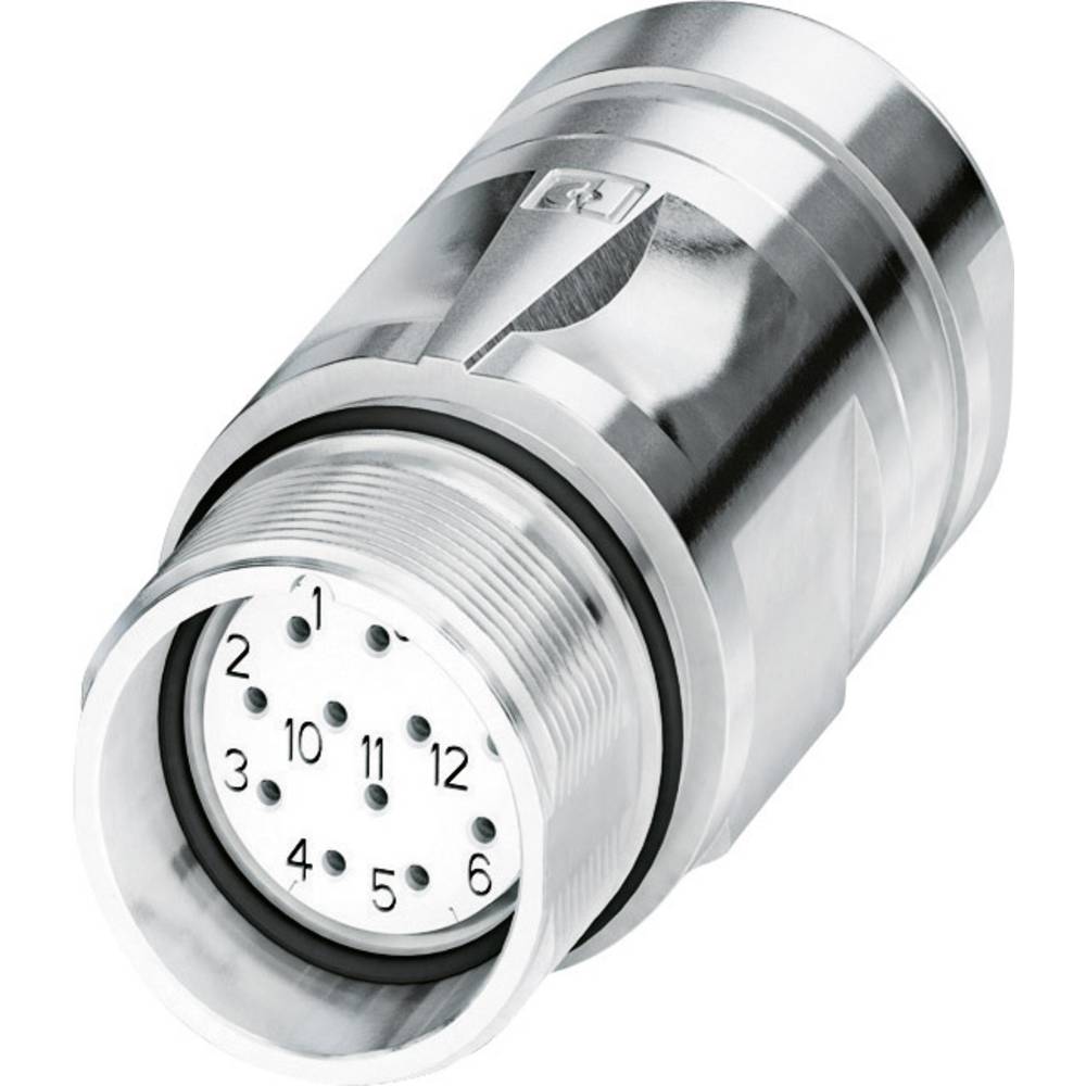 Phoenix Contact M23 Koppelingsstekker 1620073 CA-12S1N8A9007 Zilver  Inhoud: 1 stuk(s)
