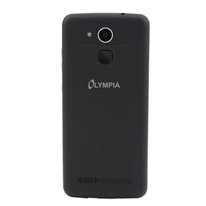 OLYMPIA OFFICE NEO schwarz 2286 Smartphone (5,5 Zoll, 2GB Speicher + 16GB, 8MP Kamera, 5MP Frontkamera, seniorengeeignet, Seniorenhandy, Handy für Senioren, kontrastreich, kompatibel mit Hör