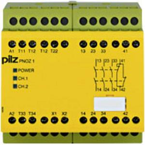 PILZ Sicherheitsschaltgerät PNOZ 1 24VDC 3n/o 1n/c Betriebsspannung: 24 V/DC 3 Schließer, 1 Öffne