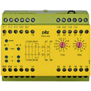 PILZ Sicherheitsschaltgerät PNOZ 2VQ 24VDC 3n/o 1n/c 2n/o t Betriebsspannung: 24 V/DC 3 Schließer,