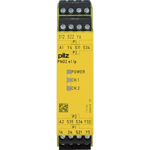 PILZ Sicherheitsschaltgerät PNOZ e1.1p 24VDC 2so Betriebsspannung: 24 V/DC 2 Schließer (B x H x T)