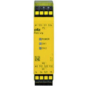 PILZ Sicherheitsschaltgerät PNOZ e1p C 24VDC 2so Betriebsspannung: 24 V/DC 2 Schließer (B x H x T)