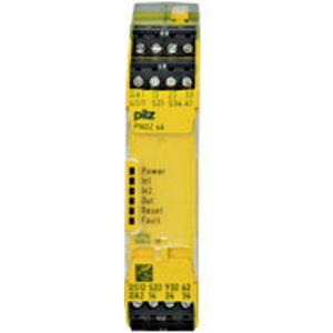 PILZ Sicherheitsschaltgerät PNOZ s6 48-240VACDC 3 n/o 1 n/c 3 Schließer, 1 Öffner (B x H x T) 22.