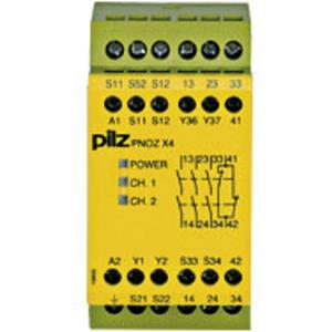 PILZ Sicherheitsschaltgerät PNOZ X4 230VAC 3n/o 1n/c Betriebsspannung: 230 V/AC 3 Schließer, 1 Öf