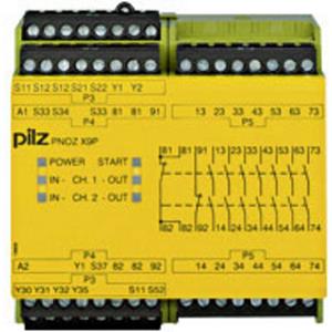 PILZ Sicherheitsschaltgerät PNOZ X9P 24VDC 7n/o 2n/c 2so Betriebsspannung: 24 V/DC 7 Schließer, 2