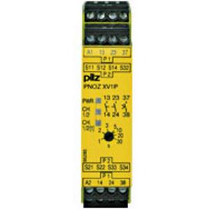 PILZ Sicherheitsschaltgerät PNOZ XV1P 30/24VDC 2n/o 1n/o t Betriebsspannung: 24 V/DC 2 Schließer (