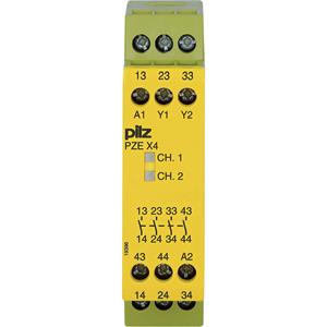 PILZ Sicherheitsschaltgerät PNOZ XV2 3/24VDC 2n/o 2n/o t Betriebsspannung: 24 V/DC 2 Schließer (B