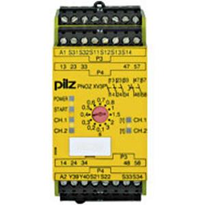 PILZ Veiligheidsrelais PNOZ XV3P 3/24 VDC 3n/o 2n/o t  Voedingsspanning (num): 24 V/DC 3x NO (b x h x d) 45 x 94 x 121 mm 1 stuk(s)