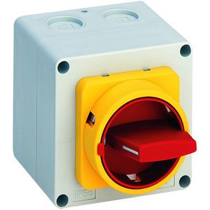 Sälzer M220-61199-117M4 Nockenschalter 20A 1 x 90° Gelb, Rot 1St.