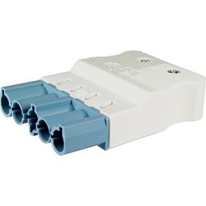 Adels-Contact 23920 Netz-Steckverbinder Stecker, gerade Gesamtpolzahl: 5 + PE 20A Pastell-Blau 100St