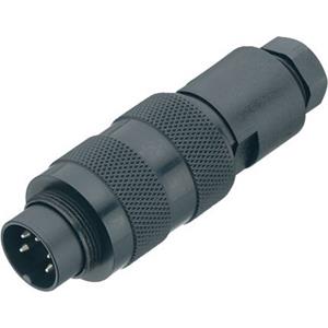 Binder 09 0105 70 03 Kabelstecker Stecker, gerade Serie (Rundsteckverbinder): 723 Gesamtpolzahl: 3 2