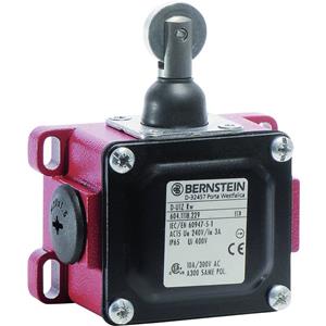 bernsteinag Bernstein D-U1Z RW Endschalter 240 V/AC 10A Rollenhebel tastend IP65 1St.