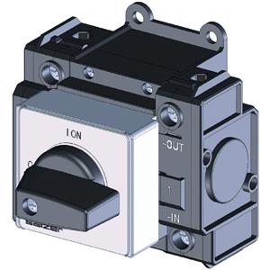 Sälzer D221-83200-026M1 Lasttrennschalter Gleichspannung 20A 650V 1 x 90° Schwarz 1St.
