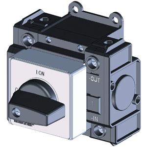 Sälzer D222-83200-026M1 Lasttrennschalter Gleichspannung 32A 650V 1 x 90° Schwarz 1St.