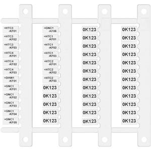 Finder 060.48 Beschriftungsschild Bulk 10St.