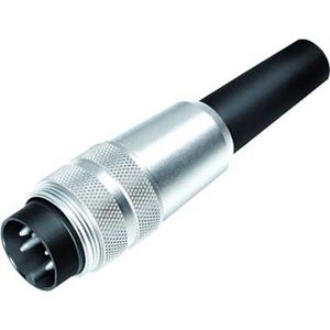 Binder 09 0317 00 05 Kabelstecker Stecker, gerade Serie (Rundsteckverbinder): 680 Gesamtpolzahl: 5 2