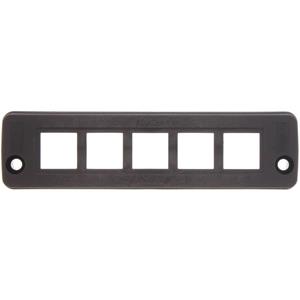 CONTA-CLIP KDS-SR-FB4/F BK Kabeldurchführung Polyamid 6.6 Schwarz 10St.