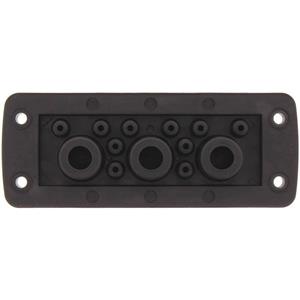 CONTA-CLIP KES 13/24 BK Kabeleinführung Polyamid 6.6 Schwarz 10St.