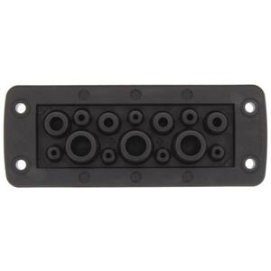 CONTA-CLIP KES 14/24 BK Kabeleinführung Polyamid 6.6 Schwarz 10St.