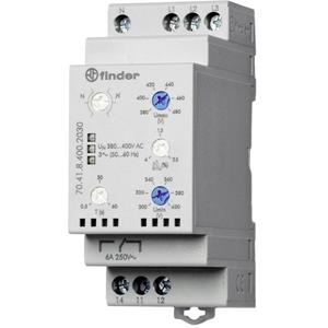 Finder Überwachungsrelais 380 - 415 V/AC 1 Wechsler 70.41.8.400.2030 Tray 5St.