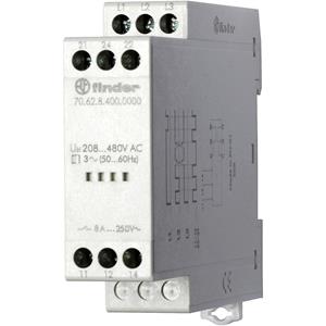 Finder Überwachungsrelais 170 - 520 V/AC 2 Wechsler 70.62.8.400.0000 Tray 5St.