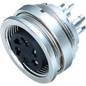 Binder 09 1584 00 07 Flanschdose Buchse, gerade Serie (Rundsteckverbinder): 680 Gesamtpolzahl: 7 20S