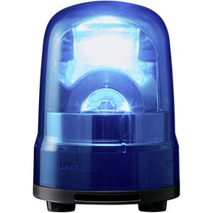 Patlite Signaallamp SKH-M1JB-B SKH-M1JB-B Blauw Blauw Zwaailicht 12 V/DC, 24 V/DC 88 dB