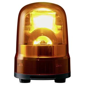 Patlite Signaallamp SKH-M1JB-Y SKH-M1JB-Y Geel Geel Zwaailicht 12 V/DC, 24 V/DC 88 dB