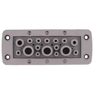 CONTA-CLIP KES 16-1/24 GR Kabeleinführung Polyamid 6.6 Grau 10St.