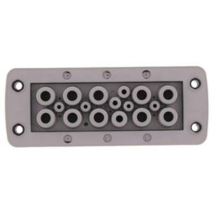 CONTA-CLIP KES 17/24 GR Kabeleinführung Polyamid 6.6 Grau 10St.