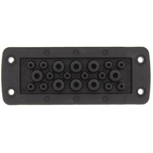 CONTA-CLIP KES 20/24 BK Kabeleinführung Polyamid 6.6 Schwarz 10St.