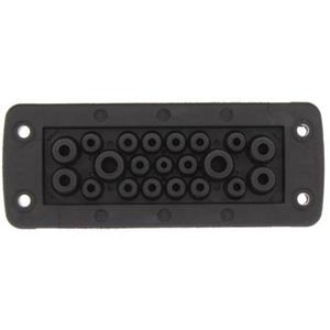 CONTA-CLIP KES 21/24 BK Kabeleinführung Polyamid 6.6 Schwarz 10St.