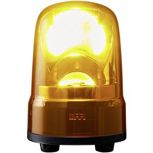 Patlite Signaallamp SKS-M1J-Y SKS-M1J-Y Geel Geel Zwaailicht 12 V/DC, 24 V/DC