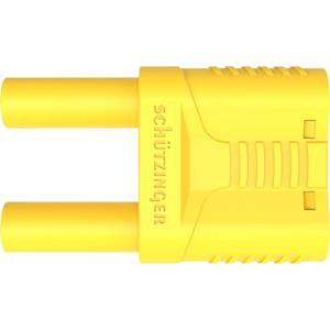 Schützinger SKURZ 6100 / 19-4 IG 2MB Ni / GE Sicherheits-Kurzschlussstecker Gelb 10St.