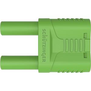 Schützinger SKURZ 6100 / 19-4 IG 2MB Ni / GN Sicherheits-Kurzschlussstecker Grün 10St.