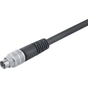 Binder 79 1401 12 02 Rundstecker konfektioniert Stecker, gerade Serie (Rundsteckverbinder): 702 Gesa