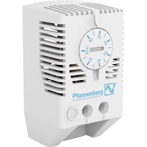 Pfannenberg Schakelkastthermostaat FLZ 530 THERMOSTAT +20..+80°C 240 V/AC 1x NO (l x b x h) 36 x 40 x 72 mm 1 stuk(s)