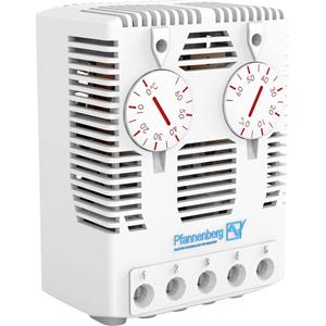Pfannenberg Schakelkastthermostaat FLZ 542 THERMOSTAT O/O 0..60C 240 V/AC 2x NC (l x b x h) 38 x 59 x 80.5 mm 1 stuk(s)