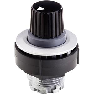 Schlegel KRJMR Potentiometerantrieb Edelstahl, Schwarz 10St.