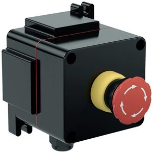 Pepperl+Fuchs LCP1.E4MX.A.1 Not-Aus-Taster 250V 16A 1 Schließer, 1 Öffner IP66 1St.