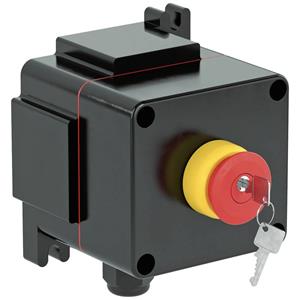 Pepperl+Fuchs LCP1.JRMX.A.1 Not-Aus-Taster absperrbar 250V 16A 1 Schließer, 1 Öffner IP66 1St.