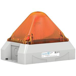 Pfannenberg Signaallamp LED PY L-M 10-60 DC AM 7035 21553814055 Oranje Flitslicht, Continulicht, Knipperlicht 24 V/DC