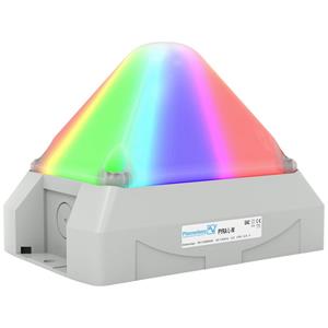 Pfannenberg Signaallamp LED PY L-M 95-265V AC RGB 7035 21553648055 RGBW Continulicht, Knipperlicht, Flitslicht 230 V/AC