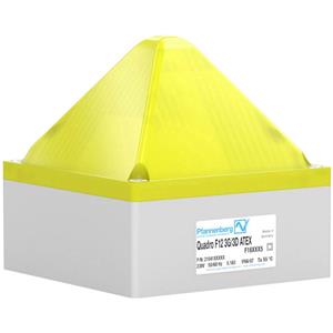 Pfannenberg Flitslamp QUADRO F12-3G/3D 230 AC YE 21041103008 Geel Geel 230 V/AC