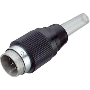 Binder 09-0059-00-05 Rundstecker Stecker, gerade Serie (Rundsteckverbinder): 690 Gesamtpolzahl: 5 20
