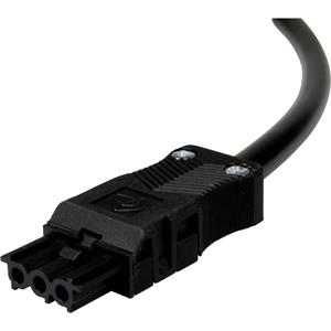 Adels-Contact 92846320 Netz-Anschlusskabel offene Kabelenden - Netz-Buchse Gesamtpolzahl: 2 + PE Sch