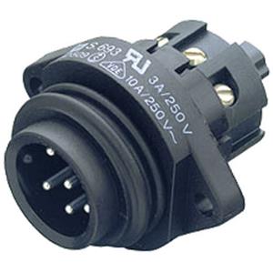 Binder 09-4219-00-07 Rundstecker Stecker, Einbau Serie (Rundsteckverbinder): 693 Gesamtpolzahl: 6 +