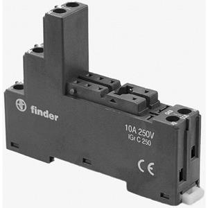 Finder 95.05.0 Relaissockel Passend für Serie (Relais): Serie 40, Serie 41, Finder Serie 44 Tray 10