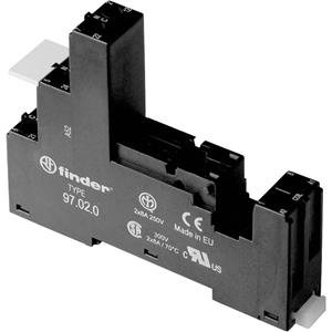 Finder 97.02.0 Relaissockel Tray 10St.